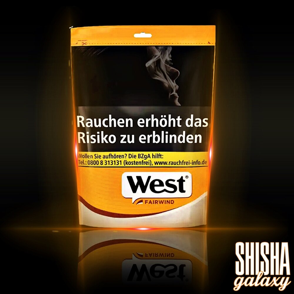 West West - Yellow - Volumentabak / Stopftabak - Beutel - 100g West West - Yellow - Volumentabak / Stopftabak - Beutel - 100g