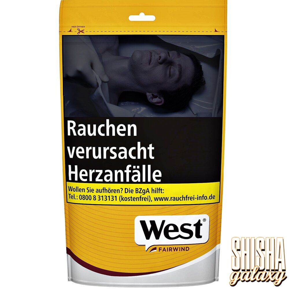 West West - Yellow - Volumentabak / Stopftabak - Beutel - 75g