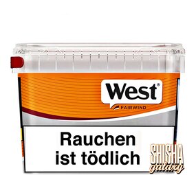 West Yellow - Volumentabak / Stopftabak - Box - 125g West Yellow - Volumentabak / Stopftabak - Box - 125g