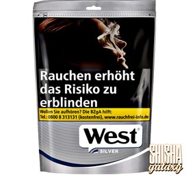 West Silver - Volumentabak / Stopftabak - Beutel - 75g West Silver - Volumentabak / Stopftabak - Beutel - 75g