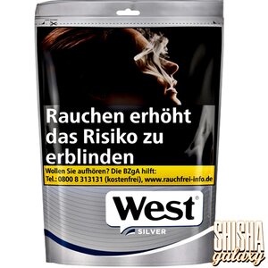 West Silver - Volumentabak / Stopftabak - Beutel - 75g