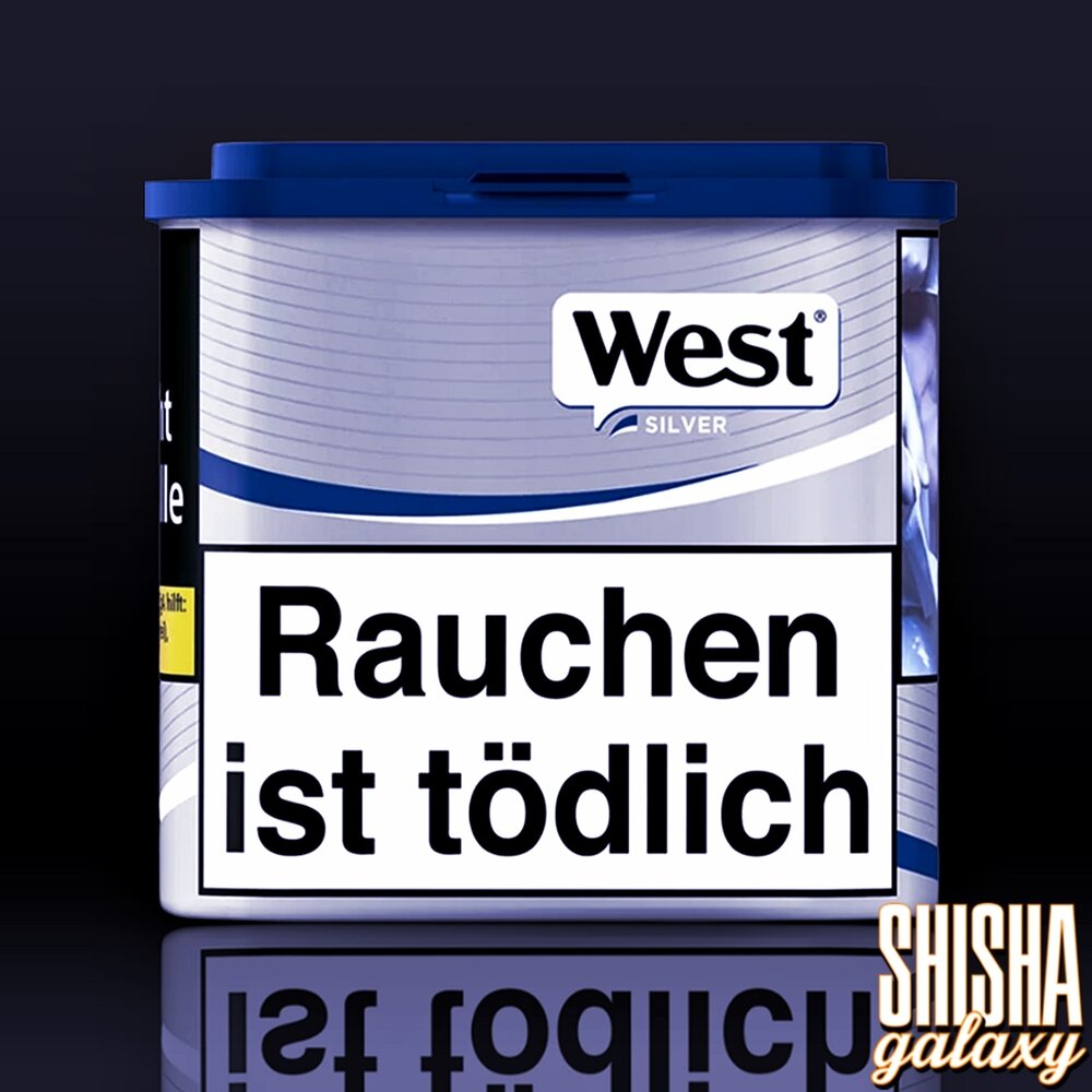 West West - Silver - Volumentabak / Stopftabak - Dose - 45g