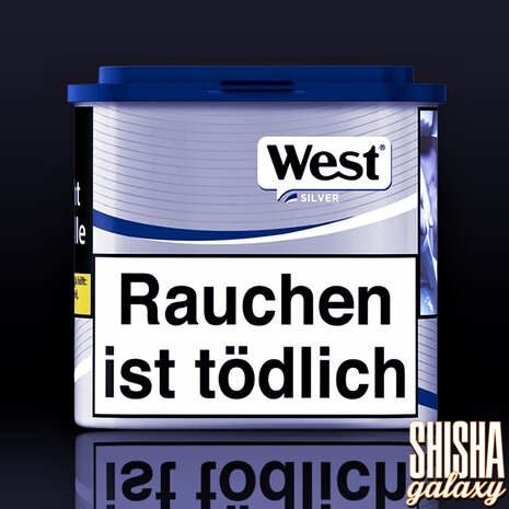 West West - Silver - Volumentabak / Stopftabak - Dose - 45g