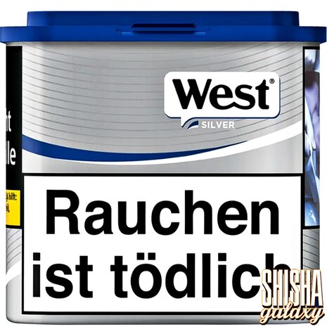 West West - Silver - Volumentabak / Stopftabak - Dose - 45g