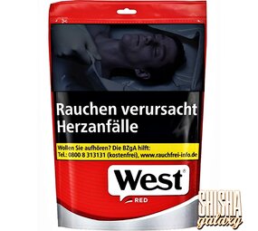 West Red - Volumentabak / Stopftabak - Beutel - 90g West Red - Volumentabak / Stopftabak - Beutel - 90g