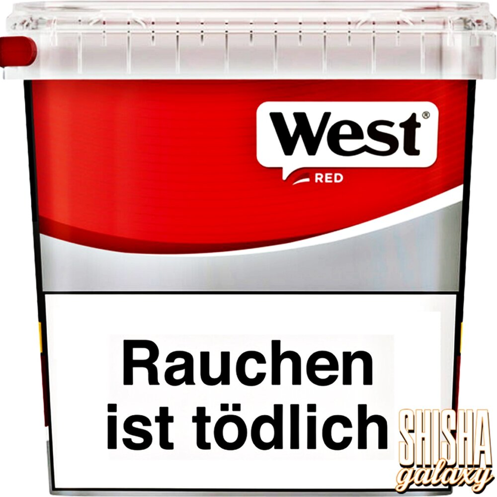 West West - Red - Volumentabak / Stopftabak - Box - 190g