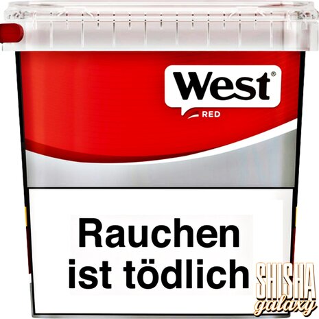 West West - Red - Volumentabak / Stopftabak - Box - 190g