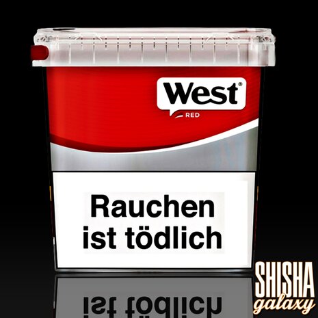 West West - Red - Volumentabak / Stopftabak - Box - 190g