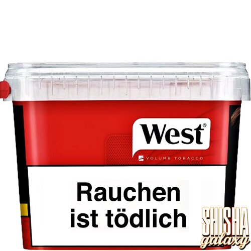 West West - Red - Volumentabak / Stopftabak - Box - 120g