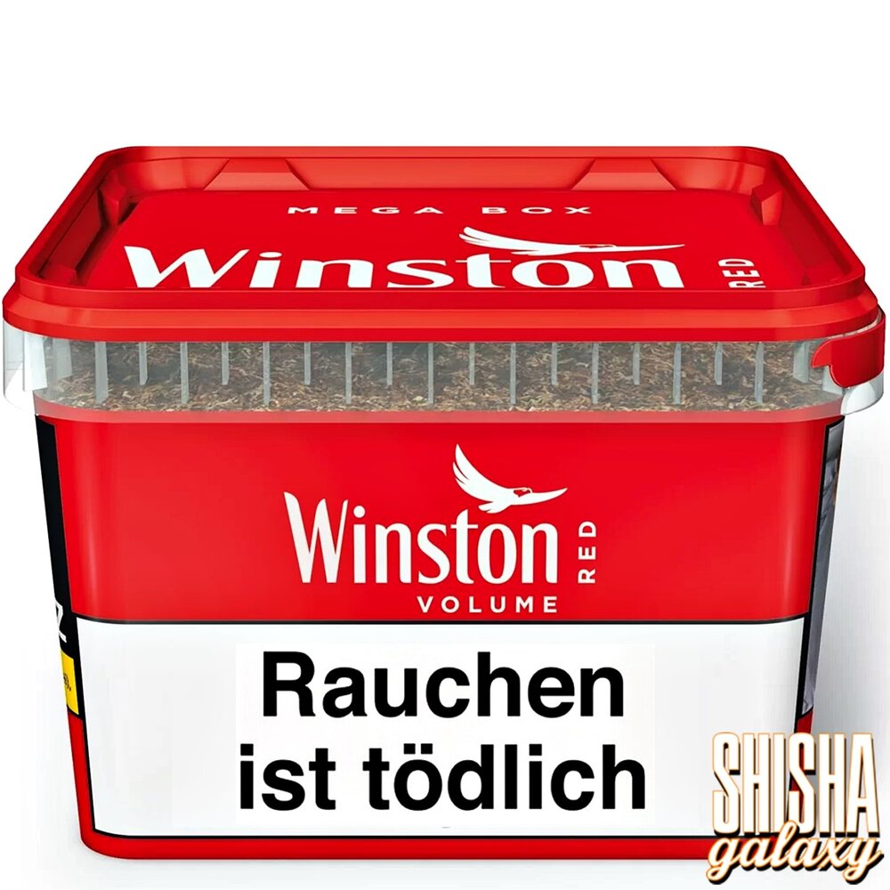 Winston Winston - Red - Volumentabak / Stopftabak - Mega Box - 135g Winston Winston - Red - Volumentabak / Stopftabak - Mega Box - 135g