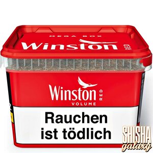Winston Red - Volumentabak / Stopftabak - Mega Box - 125g
