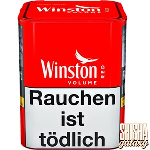 Winston Red - Volumentabak / Stopftabak - Dose - 40g