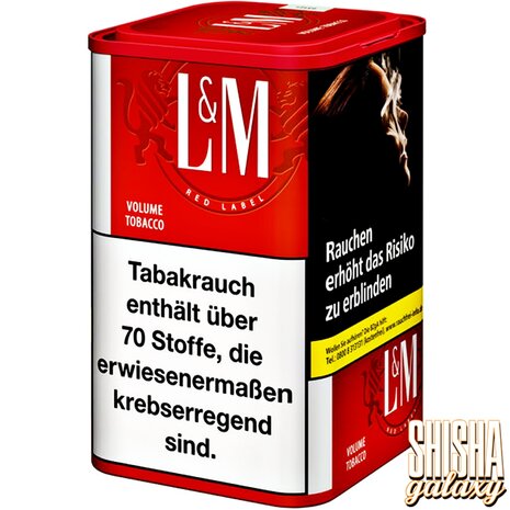 L&M L&M - Red - Volumentabak / Stopftabak - Dose - 68g L&M L&M - Red - Volumentabak / Stopftabak - Dose - 68g