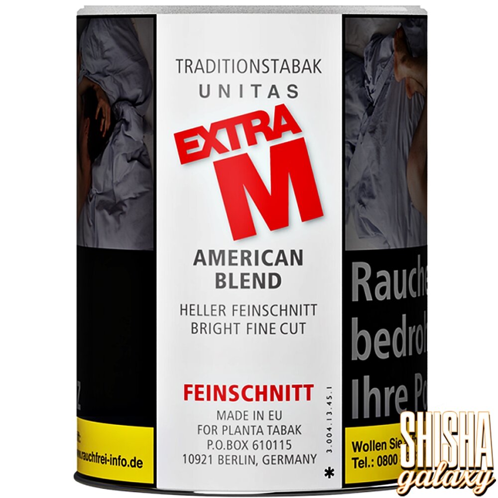 Unitas Unitas - Extra M - Feinschnitttabak - Dose - 95g Unitas Unitas - Extra M - Feinschnitttabak - Dose - 95g