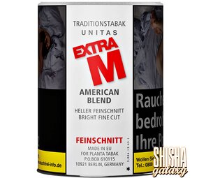 Unitas Extra M - Feinschnitttabak - Dose - 95g Unitas Extra M - Feinschnitttabak - Dose - 95g