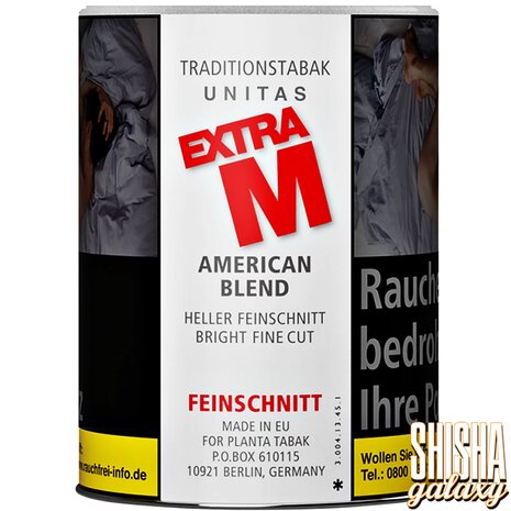 Unitas Unitas - Extra M - Feinschnitttabak - Dose - 95g Unitas Unitas - Extra M - Feinschnitttabak - Dose - 95g