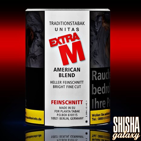 Unitas Unitas - Extra M - Feinschnitttabak - Dose - 95g Unitas Unitas - Extra M - Feinschnitttabak - Dose - 95g