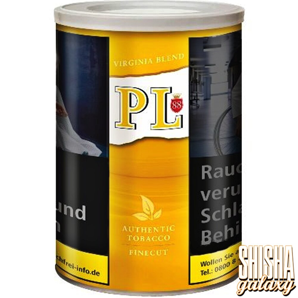 PL88 PL88 - Gelb - Virginia Blend - Feinschnitttabak - Dose - 175g PL88 PL88 - Gelb - Virginia Blend - Feinschnitttabak - Dose - 175g