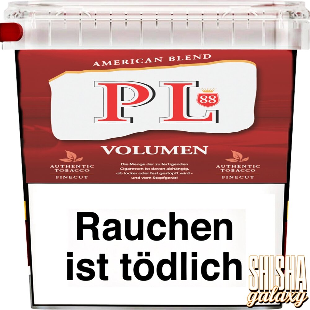 PL88 PL88 - Rot - American Blend - Feinschnitttabak - Box - 340g PL88 PL88 - Rot - American Blend - Feinschnitttabak - Box - 340g