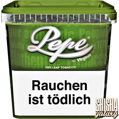 Pepe Pepe - Rich Green - XXXL - Volumentabak / Stopftabak - Box - 170g