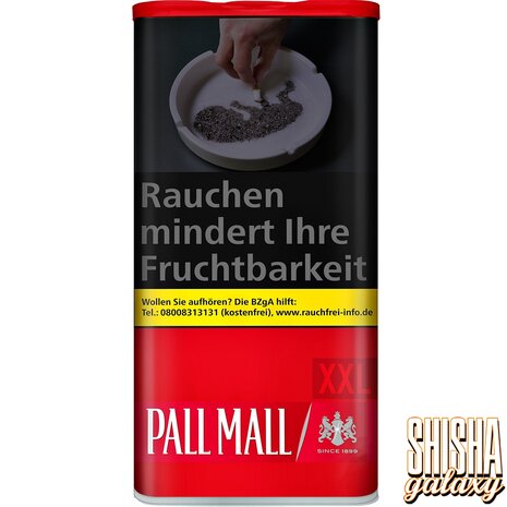 Pall Mall Pall Mall - Red - XXL - Volumentabak / Stopftabak - Dose - 85g Pall Mall Pall Mall - Red - XXL - Volumentabak / Stopftabak - Dose - 85g