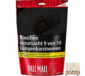 Pall Mall Red - Giga - Volumentabak / Stopftabak - Beutel - 110g Pall Mall Red - Giga - Volumentabak / Stopftabak - Beutel - 110g