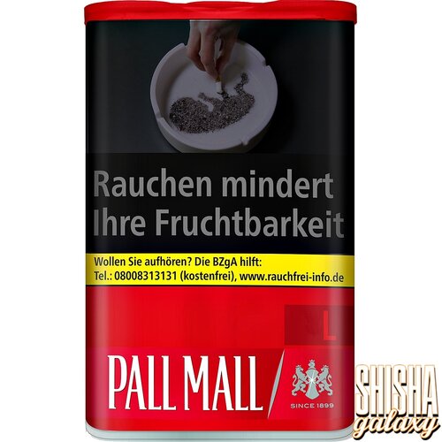 Pall Mall Red - L - Volumentabak / Stopftabak - Dose - 48g