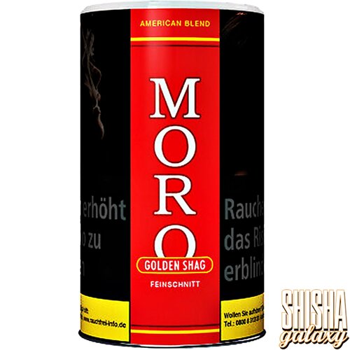 Moro Moro - Red - Golden Shag - Feinschnitttabak - Dose - 150g