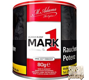 Mark Adams No. 1 Red - Feinschnitttabak - Dose - 80g Mark Adams No. 1 Red - Feinschnitttabak - Dose - 80g
