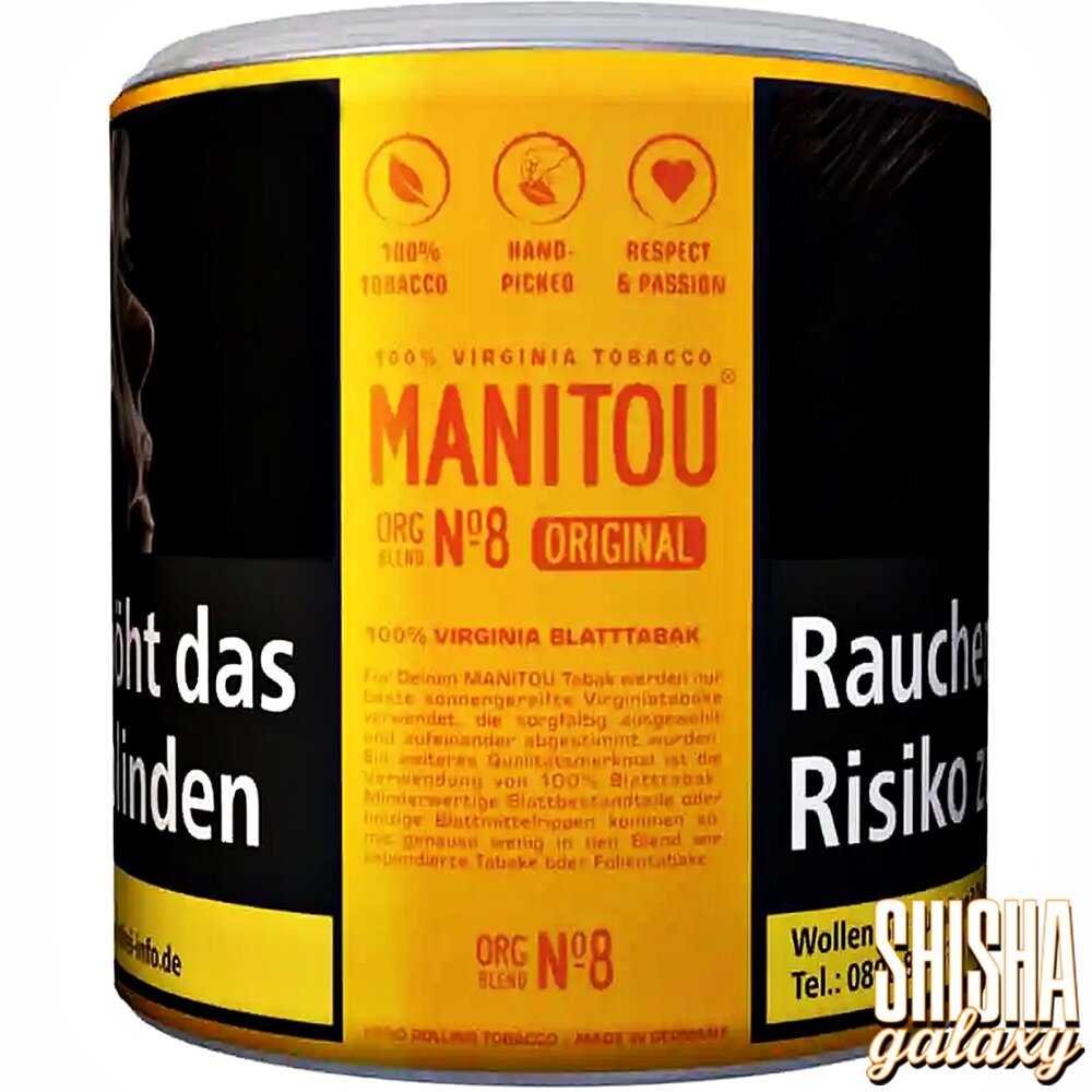 Manitou Manitou - Orignal Blend No.8 - Feinschnitttabak - Dose - 80g Manitou Manitou - Orignal Blend No.8 - Feinschnitttabak - Dose - 80g