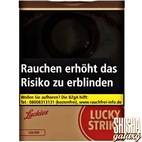 Lucky Strike Lucky Strike - USA Red - Volumentabak / Stopftabak - Dose - 68g Lucky Strike Lucky Strike - USA Red - Volumentabak / Stopftabak - Dose - 68g