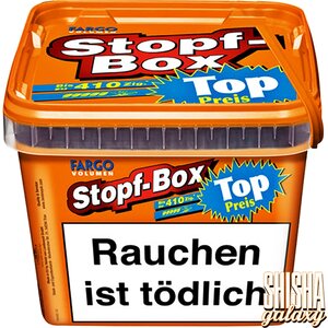 Fargo Stopf-Box - Orange - Volumentabak / Stopftabak - Box - 170g