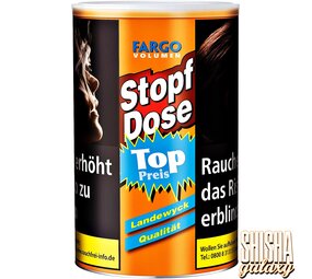 Fargo Stopf-Box - Orange - Volumentabak / Stopftabak - Box - 110g Fargo Stopf-Box - Orange - Volumentabak / Stopftabak - Box - 110g