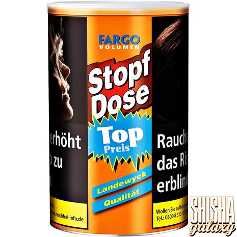 Fargo Fargo - Stopf-Box - Orange - Volumentabak / Stopftabak - Box - 110g Fargo Fargo - Stopf-Box - Orange - Volumentabak / Stopftabak - Box - 110g