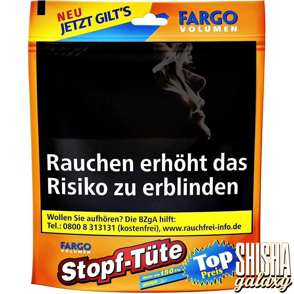Fargo Fargo - Stopf-Tüte - Volumentabak / Stopftabak - Beutel - 60g Fargo Fargo - Stopf-Tüte - Volumentabak / Stopftabak - Beutel - 60g