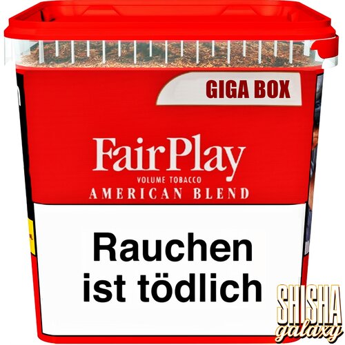 Fair Play Giga Box - Volumentabak / Stopftabak - Box - 300g