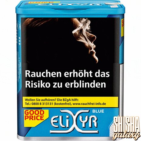 Elixyr Elixyr - Blue - Feinschnitttabak - Dose - 115g Elixyr Elixyr - Blue - Feinschnitttabak - Dose - 115g