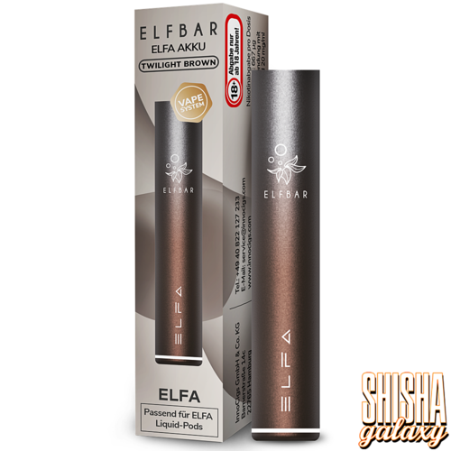 Elf Bar ELFA - Pod Kit - Akku 500 mAh - Twilight Brown