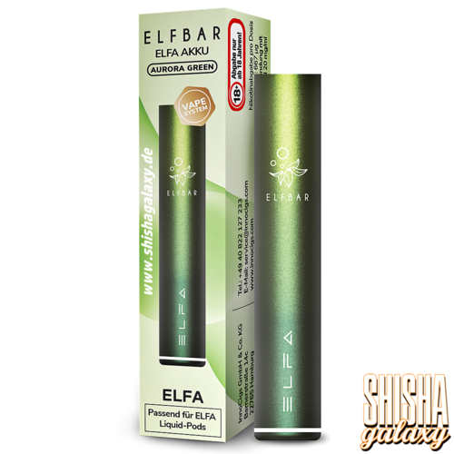 Elf Bar Elf Bar - ELFA - Prefilled Pod Kit Set - Akku 500 mAh - 10 Stück / Alle Farben (Wiederaufladbare Mehrweg E-Zigaretten)