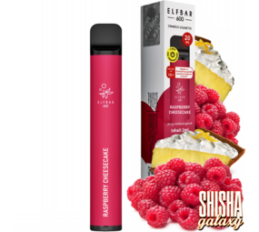 Elfbar Raspberry Cheesecake - 600 Züge / Nikotin 20 mg Elfbar Raspberry Cheesecake - 600 Züge / Nikotin 20 mg