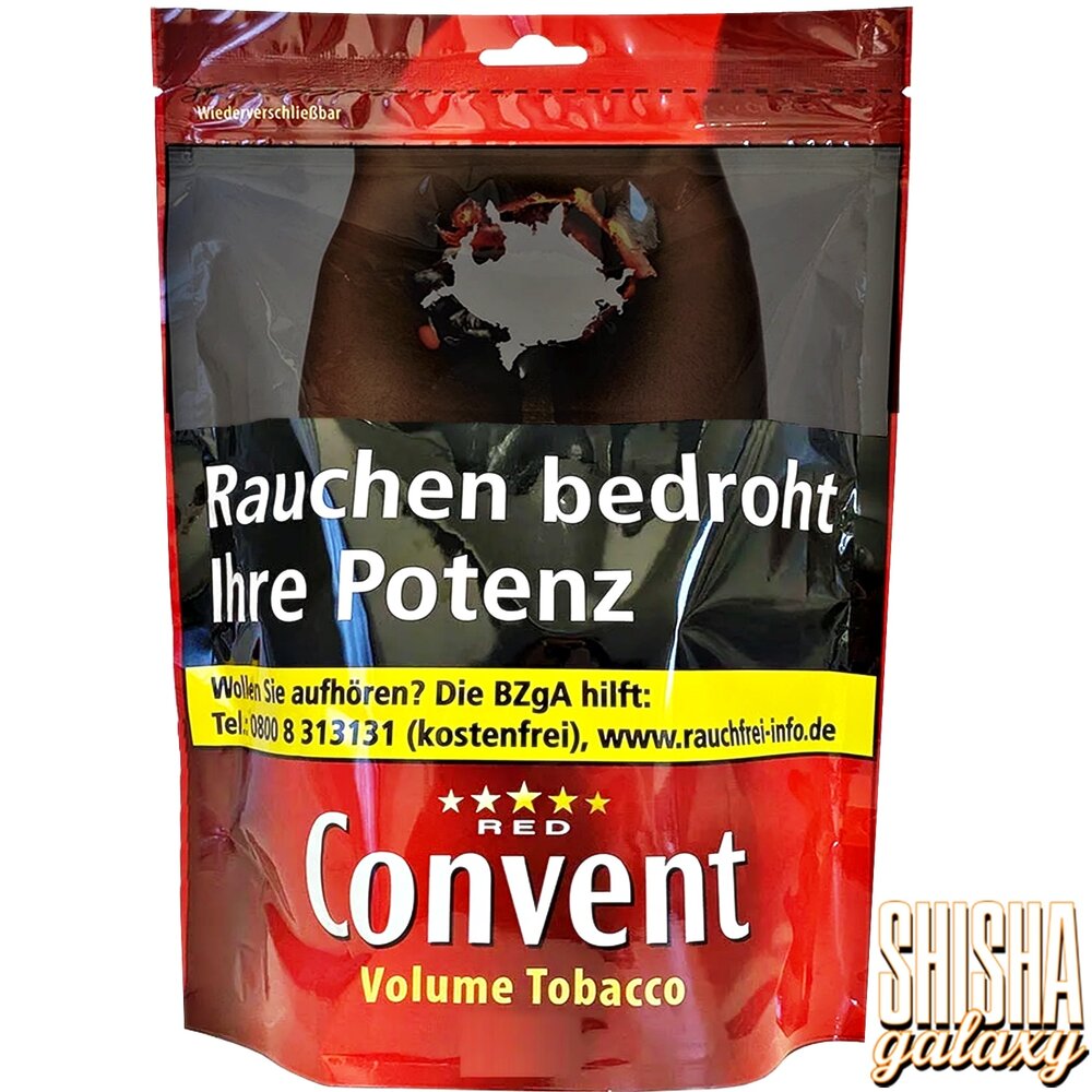 Convent Convent - Red - Volumentabak / Stopftabak - Beutel - 100g Convent Convent - Red - Volumentabak / Stopftabak - Beutel - 100g