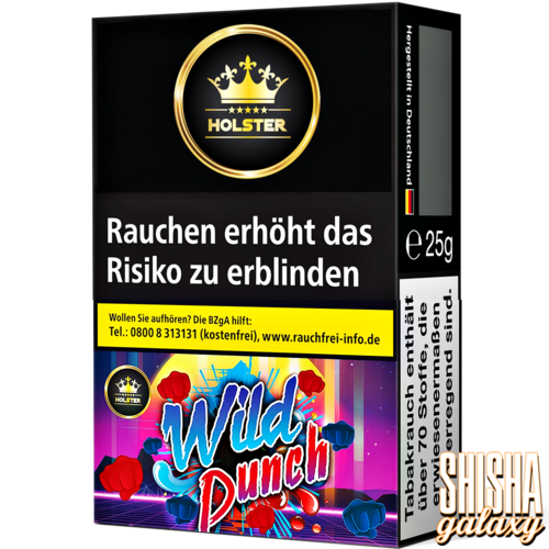 Holster Wild Punch (25g) - Shisha Tabak