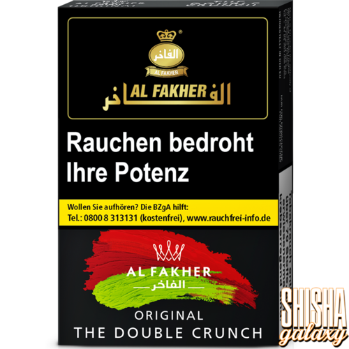 Al Fakher The Double Crunch (25g) - Shisha Tabak