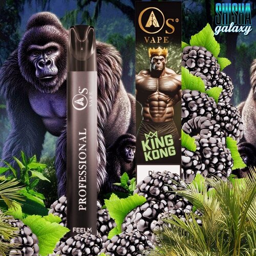 O´s Vape O´s Vape - King Kong - Professional - Einweg E-Shisha - 750 Züge / Nikotin 20 mg