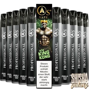 O´s Vape King Kong - 10er Packung / Display - 750 Züge / Nikotin 20 mg