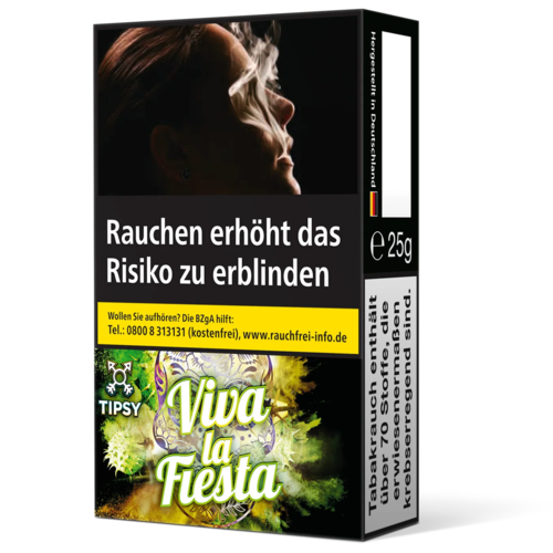 Tipsy Tipsy Tabak - Viva La Fiesta (25g) - Shisha Tabak