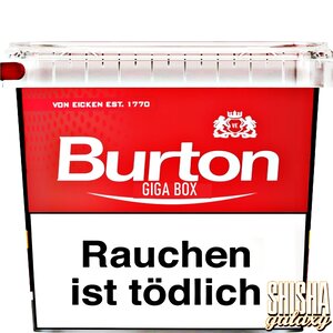 Burton Giga Box - Red - Volumentabak / Stopftabak - Box - 400g