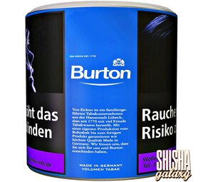 Burton L - Blue - Volumentabak / Stopftabak - Dose - 43g Burton L - Blue - Volumentabak / Stopftabak - Dose - 43g