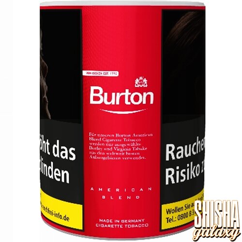 Burton Burton - Original Red - Feinschnitttabak - Dose - 120g