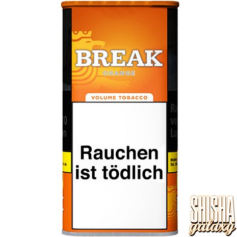 Break Break - Orange - Volumentabak / Stopftabak - Dose - 100g Break Break - Orange - Volumentabak / Stopftabak - Dose - 100g